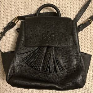 Tory Burch thea mini backpack black nwt